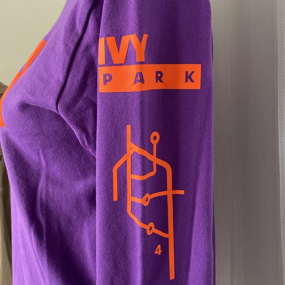 Ivy Park for adidas no gender athletic sweatshirt Size XS - Picture 5 of 17